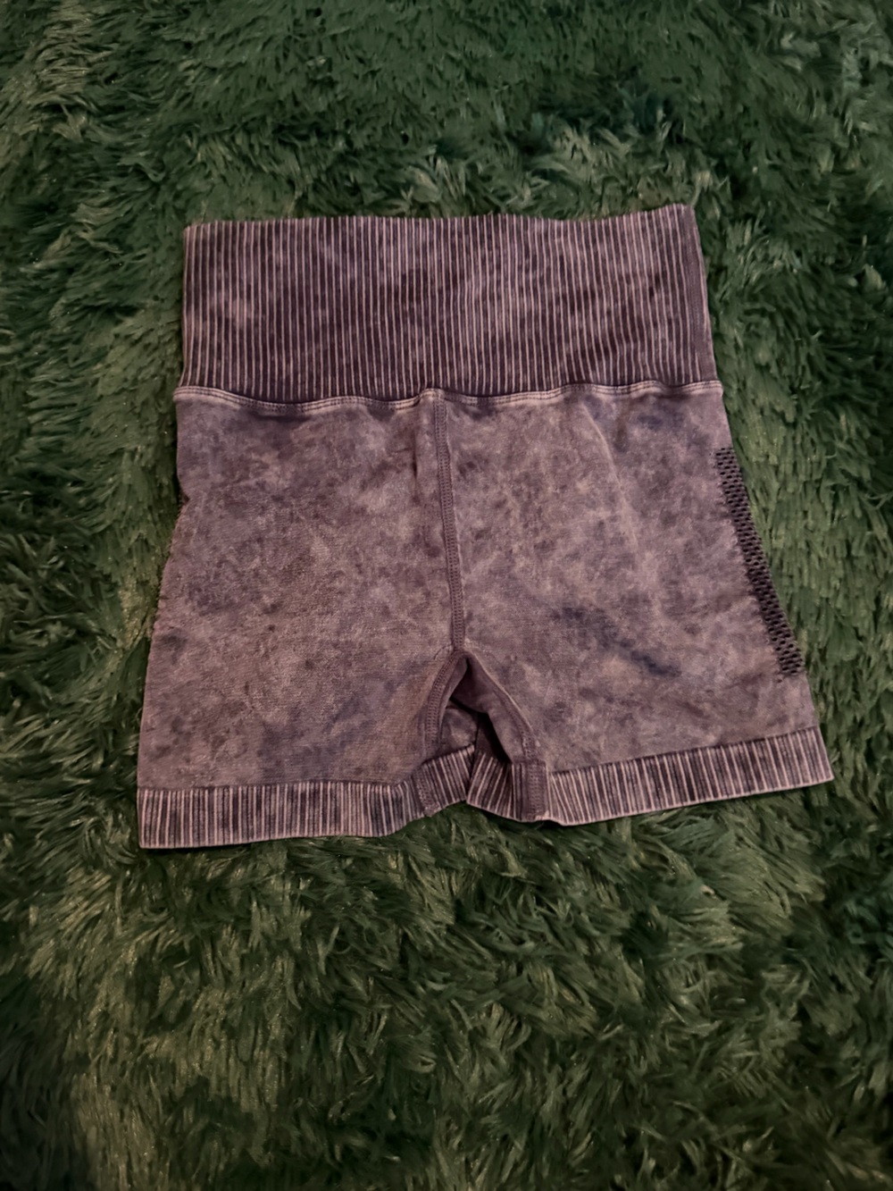 3/$15 🌟 Zenana Mineral Wash Ribbed Lounge Shorts Size M